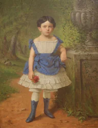 Elizabeth Moerlein Portrait, 1869